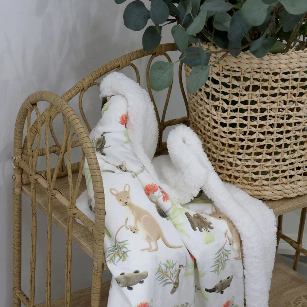 居家織品|Bubba Blue Aussie Cuddle Blanket · 圖片 3